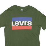 LEVI'S Mens T-Shirt Green S