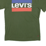 LEVI'S Mens T-Shirt Green S