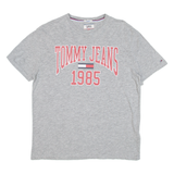 TOMMY HILFIGER Mens T-Shirt Grey M