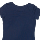ADIDAS Womens T-Shirt Blue XS