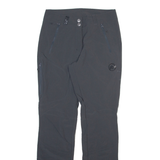 MAMMUT Outdoor Womens Trousers Grey Regular Straight Nylon W24 L31