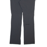 MAMMUT Outdoor Womens Trousers Grey Regular Straight Nylon W24 L31