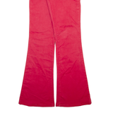 CIMARRON Womens Trousers Red Slim Flared W24 L34