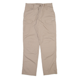 Cargo Mens Trousers Beige Relaxed Straight W32 L30