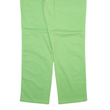 JOHN ASHFIELD Mens Trousers Green Regular Straight W38 L29