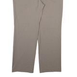 VITTORIA VERANI Womens Trousers Beige Relaxed Straight W36 L30