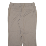 VITTORIA VERANI Womens Trousers Beige Relaxed Straight W36 L30