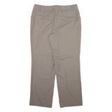 VITTORIA VERANI Womens Trousers Beige Relaxed Straight W36 L30