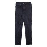 LEVI'S 501S Jeans Mens Grey Skinny Straight W28 L30