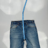 Levis Jeans - 34W 27L Blue Cotton