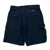 Polo By Ralph Lauren Cargo Shorts - 34W 10L Navy Cotton