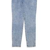 GUESS Womens Jeans Blue Slim Skinny Acid Wash W28 L29