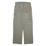 BULWARD Carpenter Mens Trousers Grey Regular Straight W30 L30