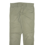 CARHARTT Mens Trousers Grey Slim Straight W32 L32