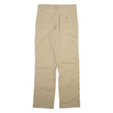 CARHARTT Mens Trousers Beige Relaxed Straight W30 L32