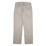 LEVI'S 559 Mens Trousers Grey Regular Straight W33 L31