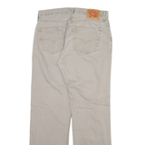 LEVI'S 559 Mens Trousers Grey Regular Straight W33 L31