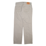 LEVI'S 559 Mens Trousers Grey Regular Straight W33 L31