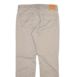 LEVI'S 541 Mens Trousers Beige Regular Straight W34 L31
