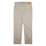 LEVI'S 541 Mens Trousers Beige Regular Straight W34 L31