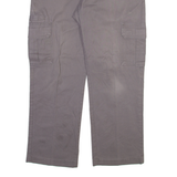 DICKIES Cargo Mens Trousers Grey Regular Straight W34 L28