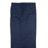 DICKIES Mens Trousers Blue Regular Straight W38 L34