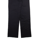 DICKIES Mens Trousers Black Regular Straight W30 L32
