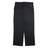 DICKIES 874 Workwear Mens Trousers Black Regular Straight W36 L32
