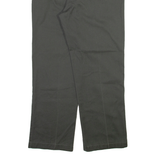 DICKIES Mens Trousers Grey Regular Straight W34 L29