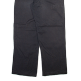 DICKIES Mens Trousers Black Loose Straight W35 L30