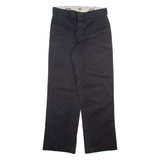DICKIES 874 Workwear Mens Trousers Black Regular Straight W30 L28