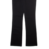 DICKIES Womens Trousers Black Slim Bootcut W28 L32