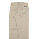 DICKIES Mens Trousers Beige Slim Tapered W27 L29