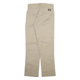 DICKIES Mens Trousers Beige Slim Tapered W27 L29