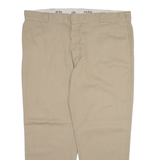 DICKIES 874 Workwear Mens Trousers Beige Regular Straight W42 L29