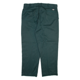 DICKIES Mens Trousers Grey Relaxed Straight W39 L28