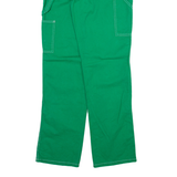 DICKIES Carpenter Womens Trousers Green Regular Straight W26 L31