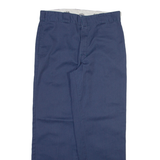 DICKIES 874 Workwear Mens Trousers Blue Regular Straight W33 L28