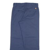 DICKIES 874 Workwear Mens Trousers Blue Regular Straight W33 L28