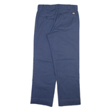 DICKIES 874 Workwear Mens Trousers Blue Regular Straight W33 L28
