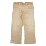 LEVI'S Silver Tab Mens Trousers Beige Regular Bootcut W34 L26