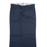 DICKIES 774 Womens Trousers Blue Regular Straight W32 L31