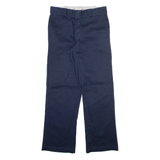 DICKIES 874 Workwear Mens Trousers Blue Regular Straight W29 L28