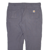 CARHARTT Mens Trousers Grey Relaxed Straight W42 L29