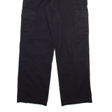 DICKIES Cargo Mens Trousers Black Regular Straight W30 L32