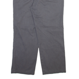 DICKIES Mens Trousers Grey Regular Straight W36 L29