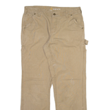 CARHARTT Carpenter Womens Trousers Beige Regular Straight W31 L31
