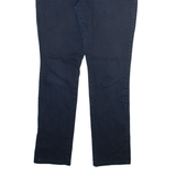 DICKIES Womens Trousers Blue Slim Straight W30 L29