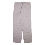 DICKIES 874 Workwear Mens Trousers Grey Regular Straight W36 L33