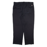 DICKIES 874 Workwear Mens Trousers Black Regular Straight W38 L28